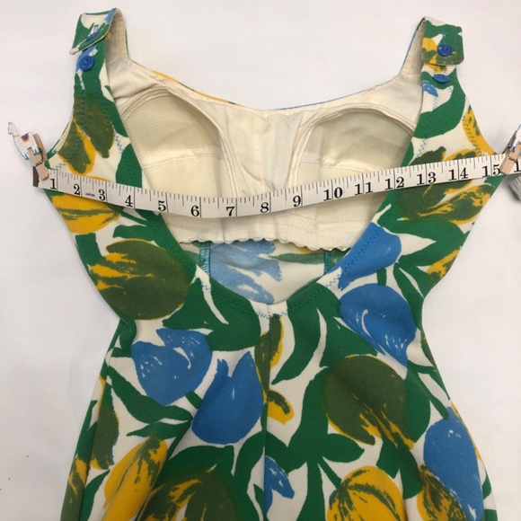Tulip Floral Vintage One Piece Bathing Suit - Picture 11 of 11